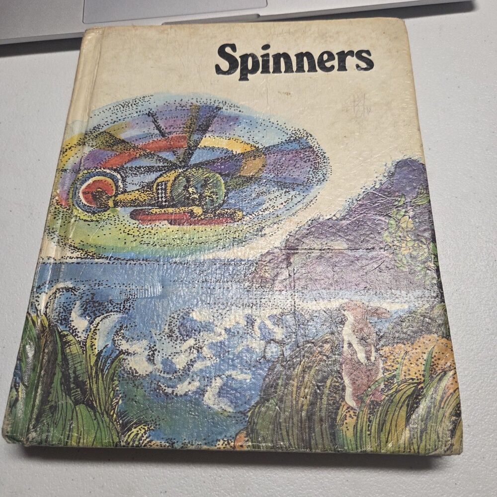 Vintage Houghton Mifflin Spinners Hardcover Children Textbook Reading Book